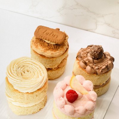 Mini Cake Tasting Box (4 Flavors) 