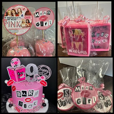 8" Cake And Treat Package 