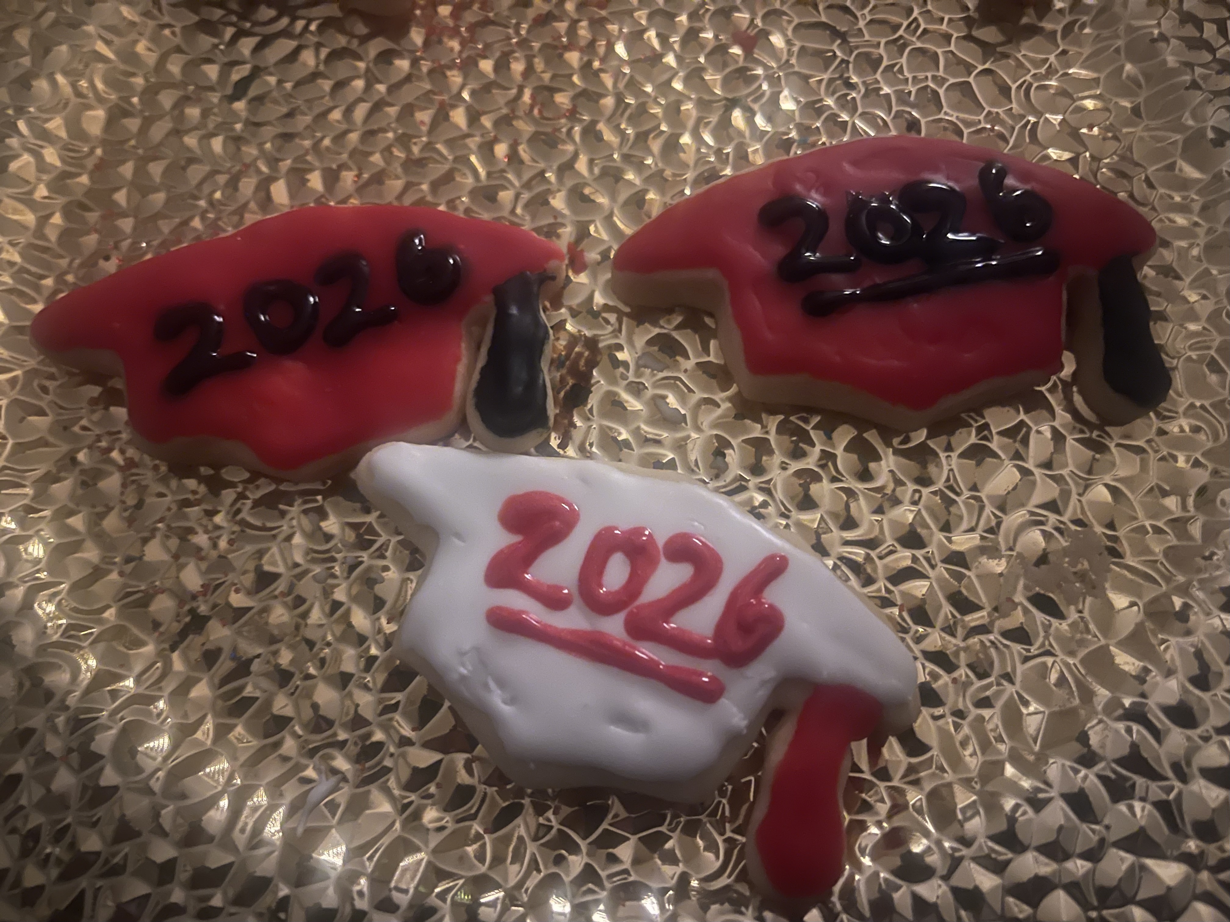 Graduation Themed Sugar Cookies