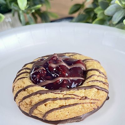 Raspberry Chocolate Cookies