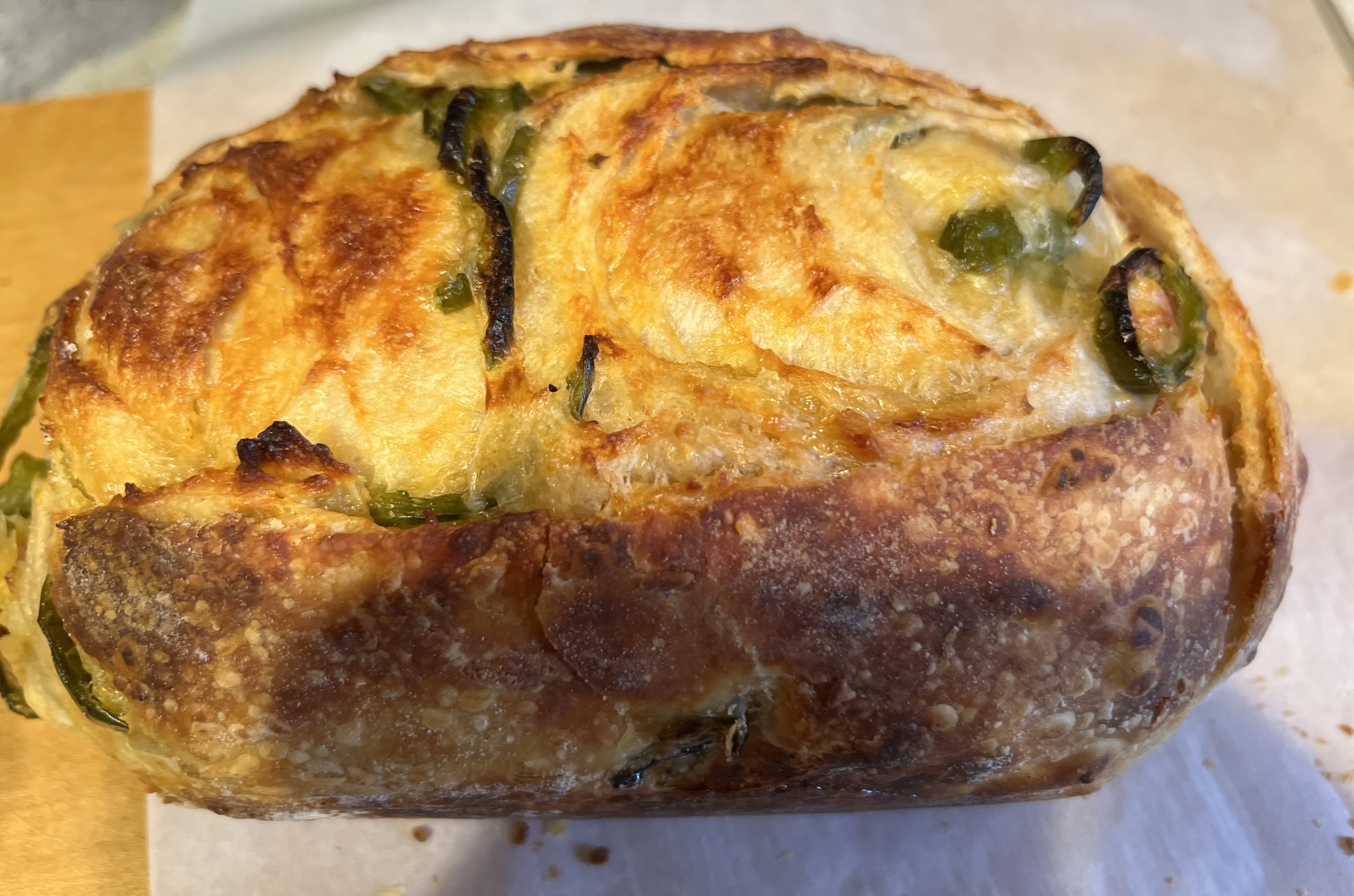 Jalapeño Cheddars Sourdough 