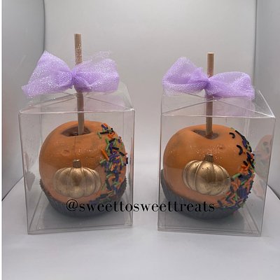 Decorative Halloween Apples 