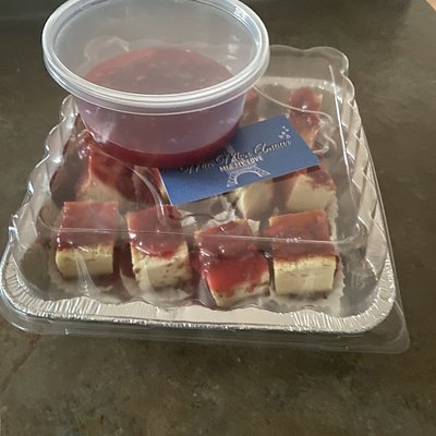 12 Cheesecake Bites