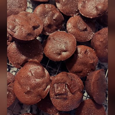 Sourdough Brownie Bites