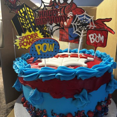 Spider-man Cake
