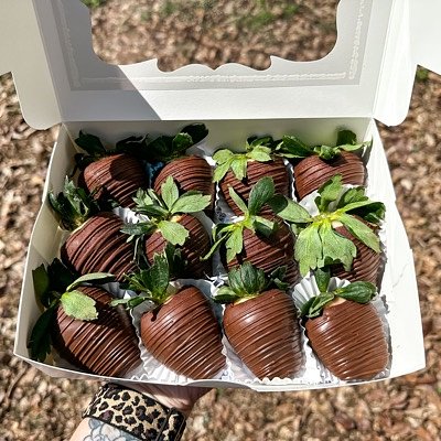 basic chocolate covered strawberries 