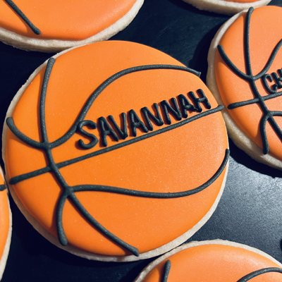 Sport Themed Sugar Cookies 