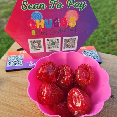Mini Stuffed Rasberries 