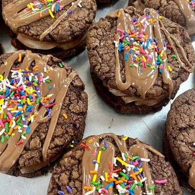 Chocolate Sandwich Cookies 