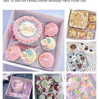 Cake And Cupcake Box 