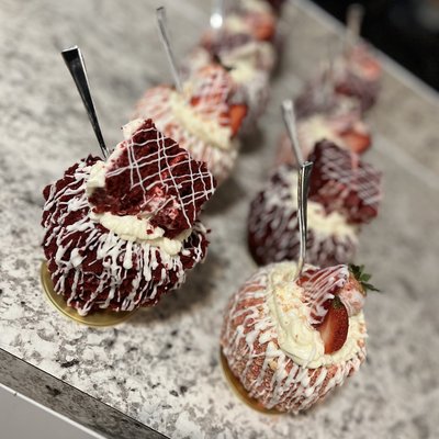 Cheesecake Stuffed Apples 