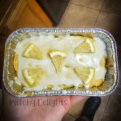 Mini Lemon Sourdough Cake Loaf