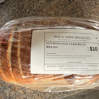 Sourdough Sandwich Bread