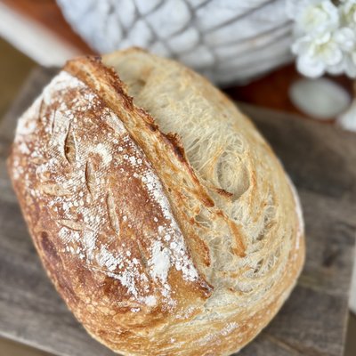 Plain Artisan Sourdough Loaf