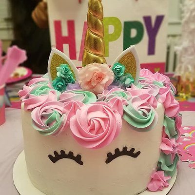 8in. Round Cake- 2 layers