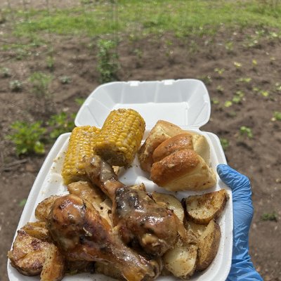 Big Back Legs & Gravy Meal