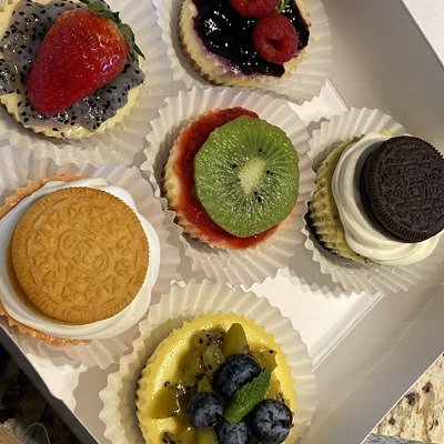 Mini cheesecakes