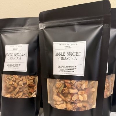 Apple Spiced Granola Bags