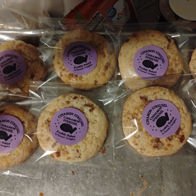 Cinnamon Streusel Cookies