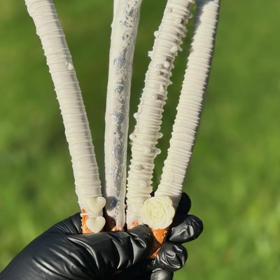 Dipped Pretzel Rods