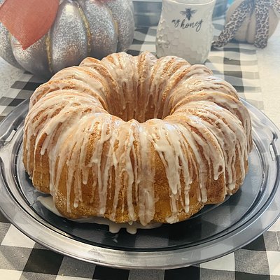 Pineapple Cream Cheese Pound Cake 