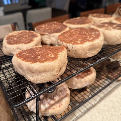 Sourdough English Muffins 1 Dozen