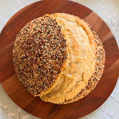 Everything Bagel Loaf