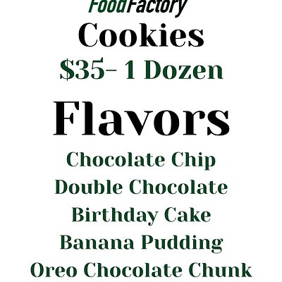 Cookies (1 Dozen)