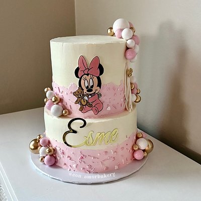 7in & 9in Tiered Cake 
