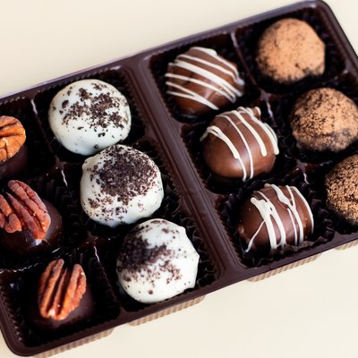 Chocolates Gift Box Bourbon Rum Oreo Peanut Buter balls