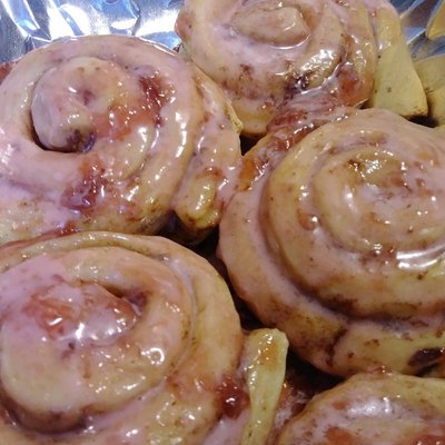Strawberry And Cream Sweet Rolls