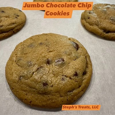 Jumbo Chocolate Chip Cookie (Pre Order ONLY)
