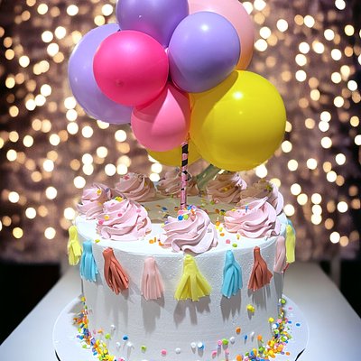 Party Balloon Cake