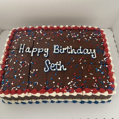 Quarter Sheet Cake (24 Servings) 