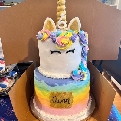 2 Tier Cake (8”&6” Feeds 28-32)