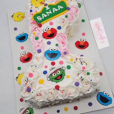 Number Layer Cake (2-Layer Design)