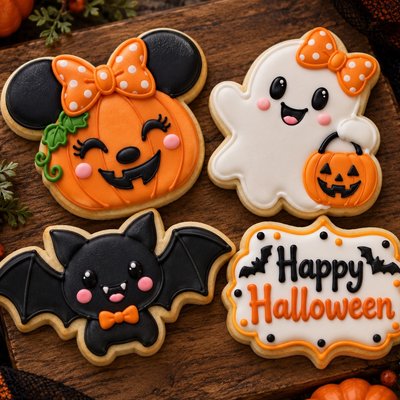 Halloween Custom Sugar Cookies #1