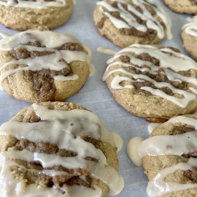 Cinnamon Coffee Cake Cookies