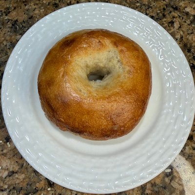 Sourdough Plain Bagels 2pk
