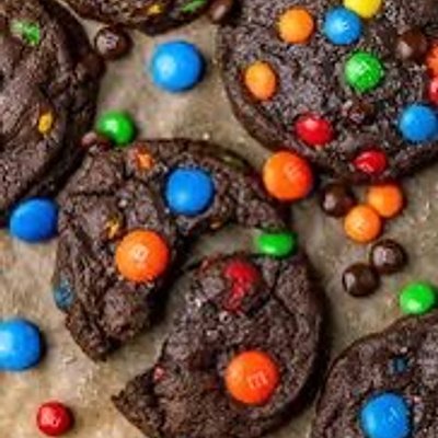 Bakery-Style Chocolate M&M Cookies- 4 pack
