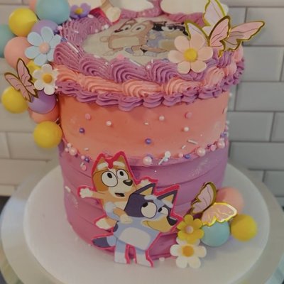 6” Burn Cake