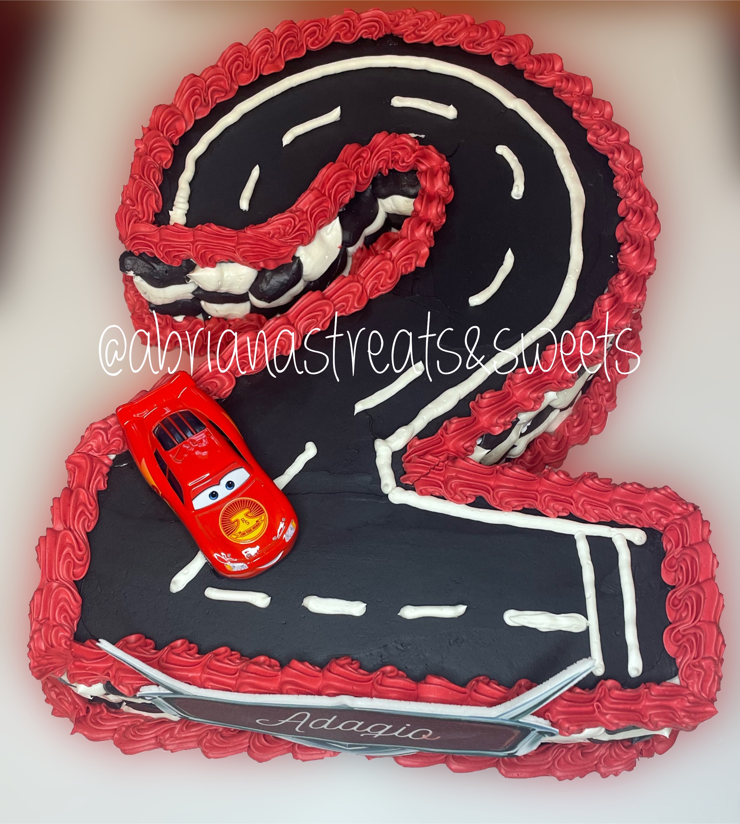 Number Cake Single Digit (12 Servings)