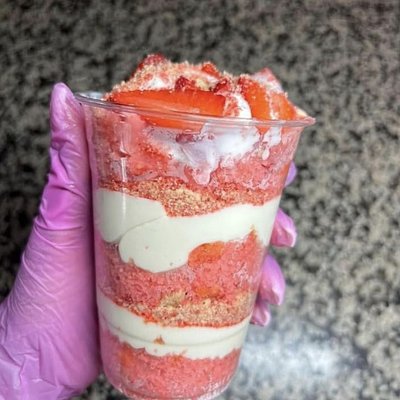 Strawberry Cheesecake Cup
