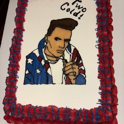1/4 Sheet Cake Single Layer