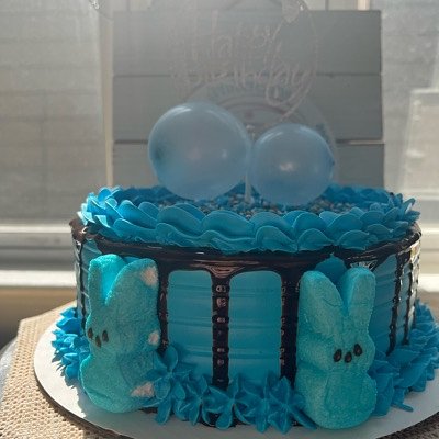Rabbit Blue Cake 