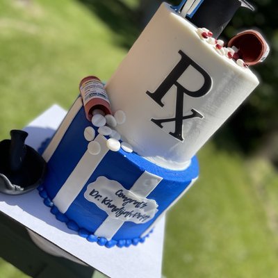 Custom 2 Tier Cake (6”/8”) 