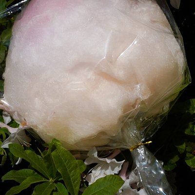 Cotton Candy Wrapped Lollipop (2 Flavours)