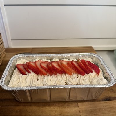 Strawberry Shortcake Loaf 