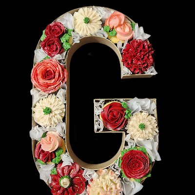Large Floral Monogram 