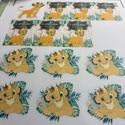 Edible Images (Not Cut To Shape) 